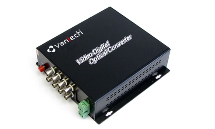 Bộ chuyển đổi tín hiệu Video sang quang Vantech VTF-08